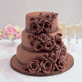CHOCOLATE WEDDING CAKES